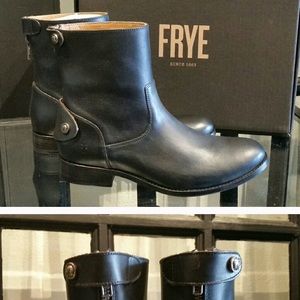 Frye ankle boot.
